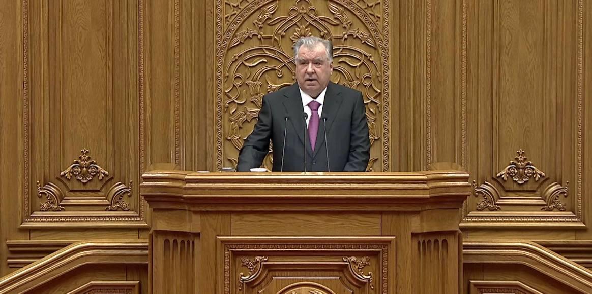 Послание Президента Республики Таджикистан уважаемого Эмомали Рахмона об основных направлениях внутренней и внешней политики республики